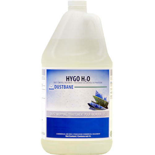 Traitement de contr&ocirc;le de poussi&egrave;re Hygo H2O, 4 L, Cruche Fastek