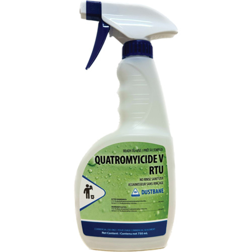 Germicide liquide Quatromyicide II, 750 ml, Bouteille &agrave; g&acirc;chette Fastek