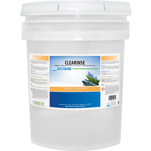 Nettoyant et d&eacute;graissant mousseux Clearinse, 20 L, Seau Fastek