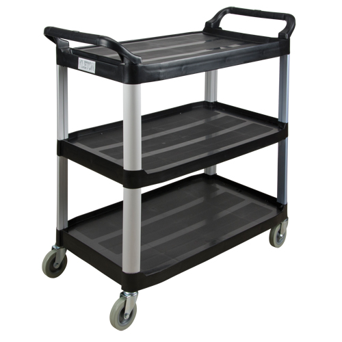 Chariot utilitaire, 3 tiers, 19-3/4" x 37-1/2" x 40-1/4", Capacit&eacute; 250 lb Fastek