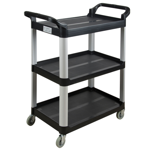 Chariot utilitaire, 3 tiers, 16-3/4" x 37" x 33-1/2", Capacit&eacute; 250 lb Fastek