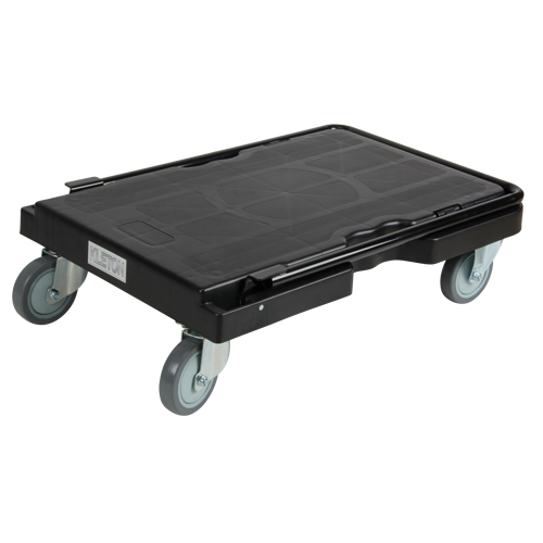 Trolley, 31-3/4" L x 20-1/2" W, 500 lbs. Cap., Rubber Wheels Fastek