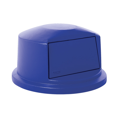Round Brute&reg; Tops, Dome Lid, Plastic/Polyethylene, Fits Container Size: 22" Dia. Fastek