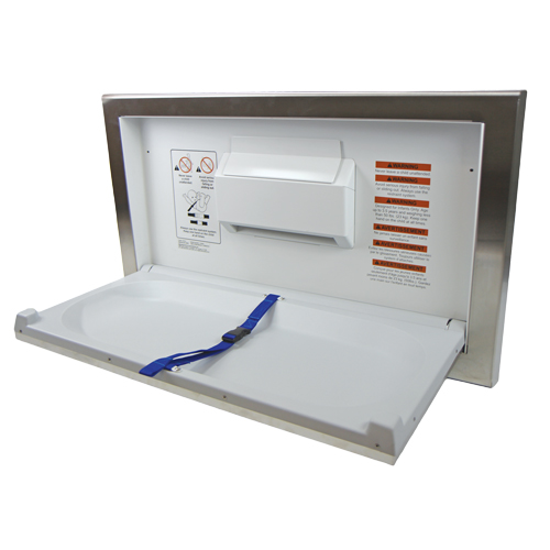 Horizontal Baby Changing Station, 37 x 31 Fastek