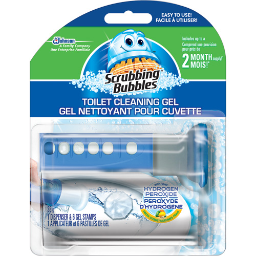 Nettoyant pour cuvette Scrubbing Bubbles, 38 g, Tampon Fastek