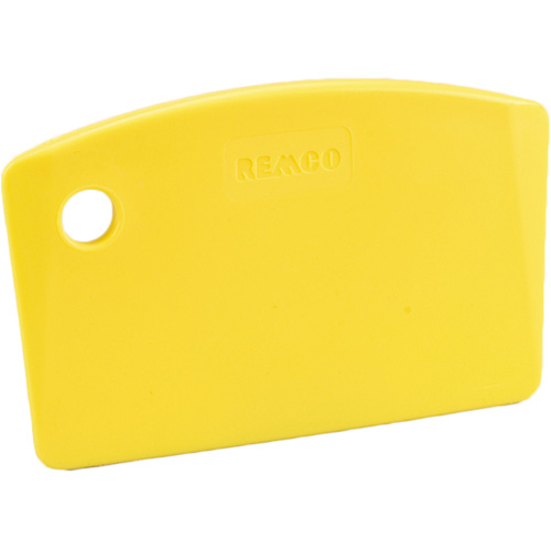 Mini Scraper, Yellow, 5-1/4" W x 7-3/10" L Fastek