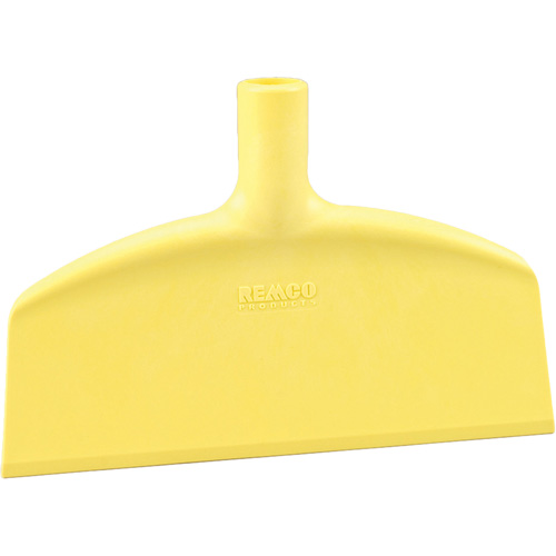 Racloir en nylon pour planchers, Jaune, 10,25" la x 7" lo Fastek