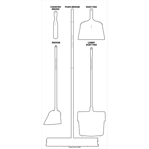 Tableau silhouett&eacute; sec Ultra Aluma-Lite (Anglais seulement) Fastek