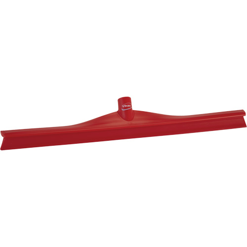 Single Blade Ultra Hygiene Squeegee, 24", Red Fastek