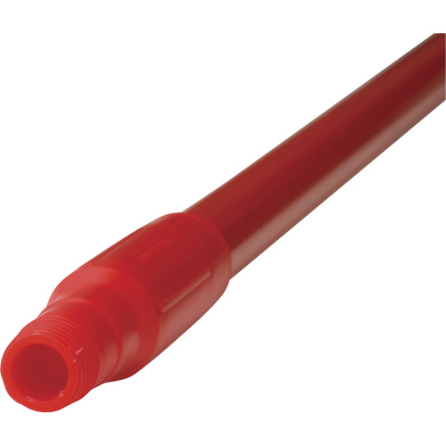 Handle, Broom/Scraper/Squeegee, Red, Ergonomic, 59" L Fastek