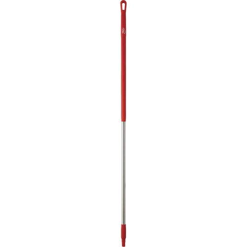 Handle, Broom/Scraper/Squeegee, Red, Standard, 59" L Fastek