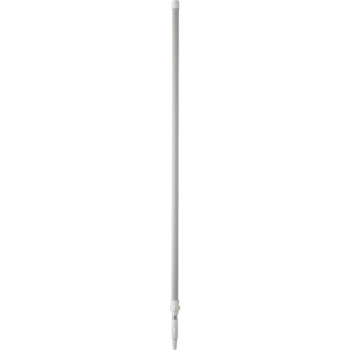 Handle, Broom/Scraper/Squeegee, White, Telescopic, 62" - 113" L Fastek