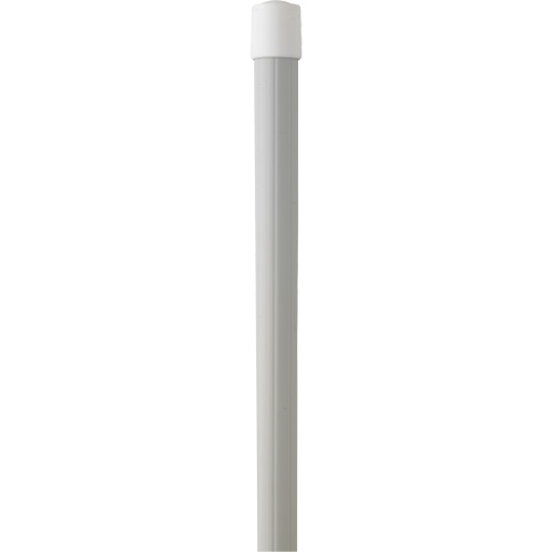 Handle, Broom/Scraper/Squeegee, White, Telescopic, 62" - 113" L Fastek