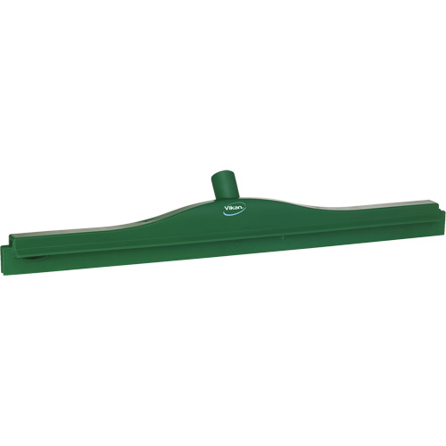 Double Blade Ultra Hygiene Squeegee, 24", Green Fastek