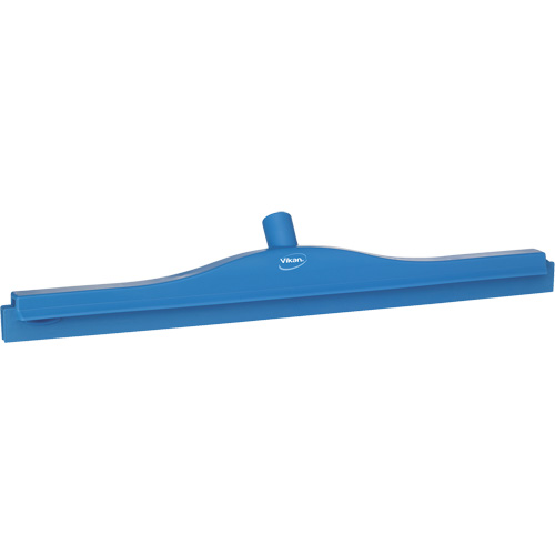 Double Blade Ultra Hygiene Squeegee, 24", Blue Fastek