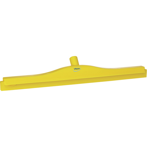 Double Blade Ultra Hygiene Squeegee, 24", Yellow Fastek