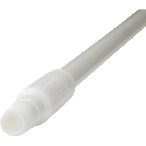 Handle, Broom/Scraper/Squeegee, White, Standard, 59" L Fastek