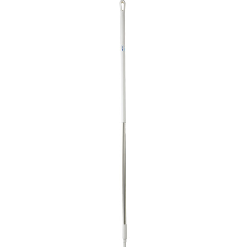 Handle, Broom/Scraper/Squeegee, White, Standard, 59" L Fastek
