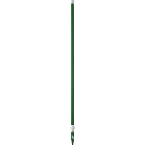 Deck Scrub Handle, Brush/Pad Holder, Green, Telescopic, 62"-113" L Fastek