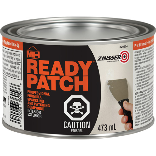 Ready Patch Spackling & Patching Compound, 473 ml, Can Fastek