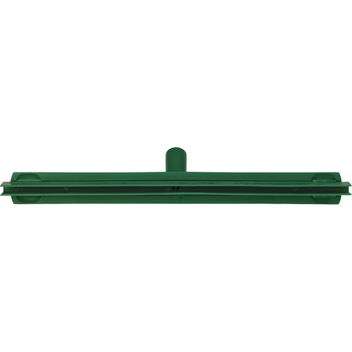 Double Blade Ultra Hygiene Squeegee, 20", Green Fastek