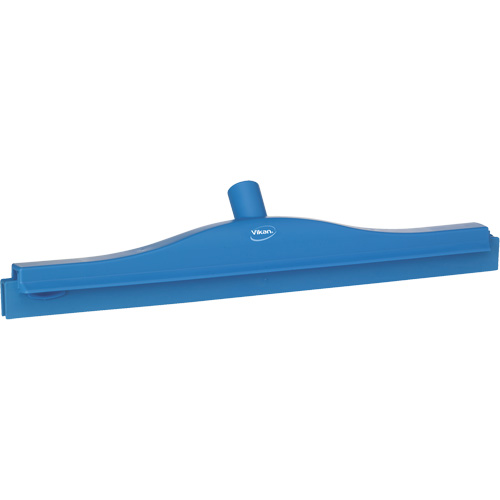 Double Blade Ultra Hygiene Squeegee, 20", Blue Fastek