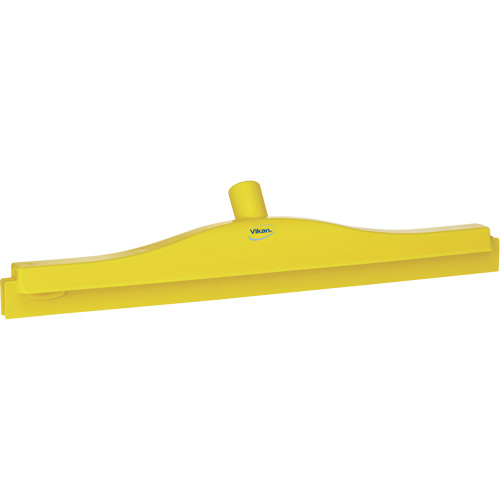 Double Blade Ultra Hygiene Squeegee, 20", Yellow Fastek