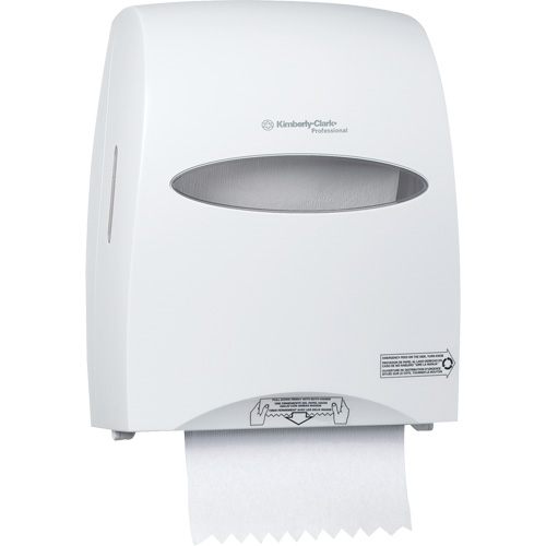 Sanitouch Hard Roll Towel Dispenser, Manual/No-Touch, 12.63" W x 10.2" D x 16.13" H Fastek