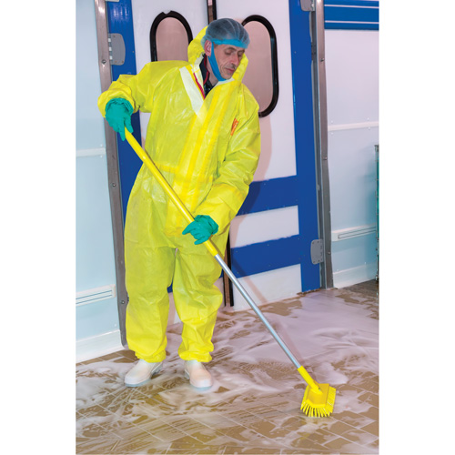 Brosse surfaces hautes et basses, Soies Moyen, Longueur de 10-1/4", Vert Fastek