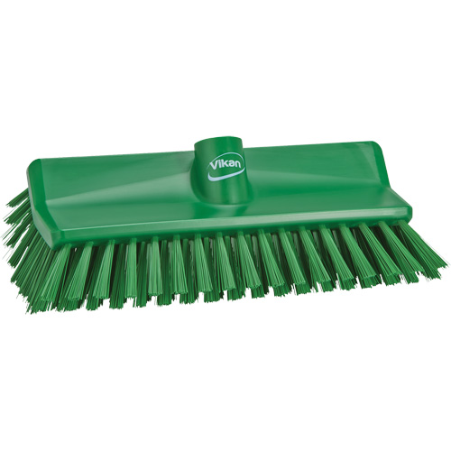 Brosse surfaces hautes et basses, Soies Moyen, Longueur de 10-1/4", Vert Fastek