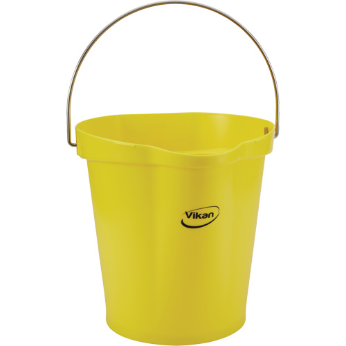 Seau pour l'hygi&egrave;ne des aliments, Jaune, 3 gal. US Fastek