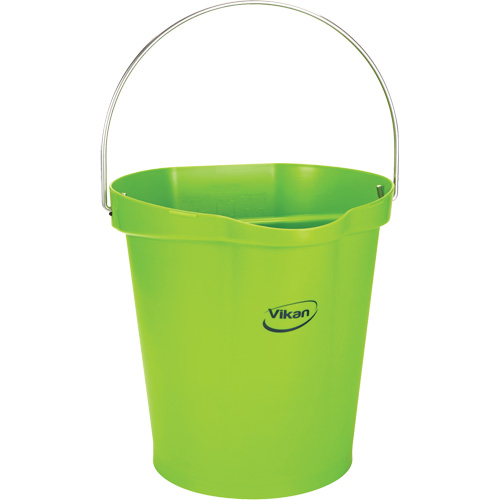 Food Hygiene Bucket, Lime, 3 US gal. Fastek