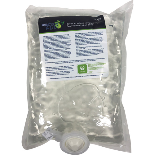 Savon &agrave; main hydratant &eacute;cologique, Liquide, 1 L, Sans parfum Fastek