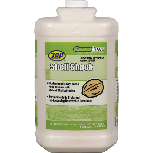 Nettoyant surpuissant pour les mains Shell Shock, Cr&egrave;me, 3,78 L, Cruche, Parfum&eacute; Fastek