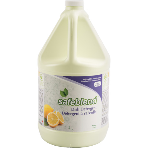 D&eacute;tergent pour vaisselle, Liquide, 4 L, Citron Fastek