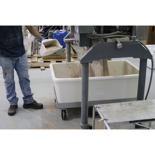 Mega Scoop, Plastic, Red, 128 oz. Fastek