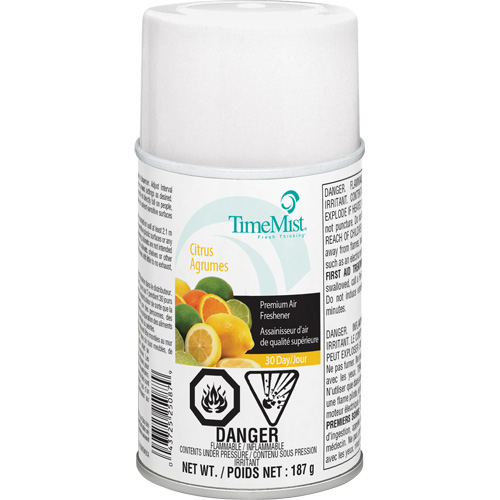 TimeMist&reg; Industrial Strength Air Freshener, Citrus, Aerosol Can/Cartridge Fastek