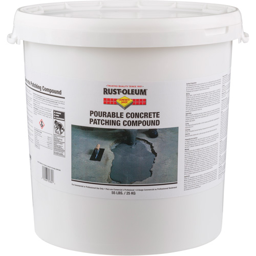 Concrete Saver&reg; Pourable Concrete Patching Compound, Kit, Grey Fastek
