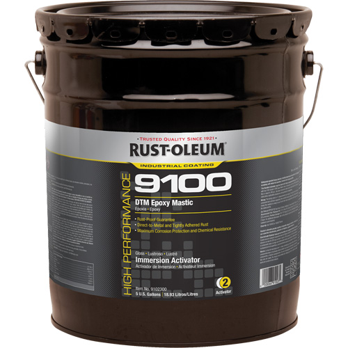 9100 System DTM Epoxy Mastic Immersion Activator, 5 gal., Pail Fastek
