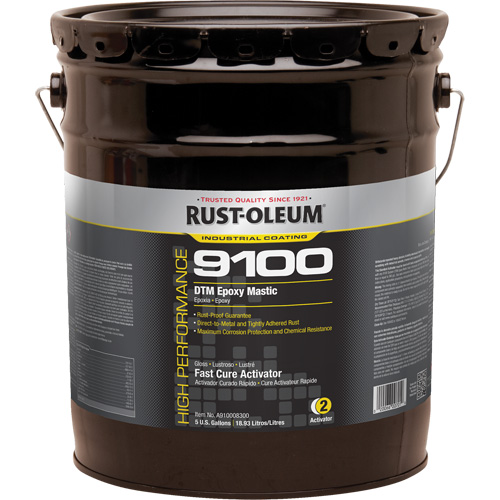 Activateur pour s&eacute;chage rapide pour mastic &eacute;poxy DTM du syst&egrave;me 9100, 5 gal., Seau Fastek