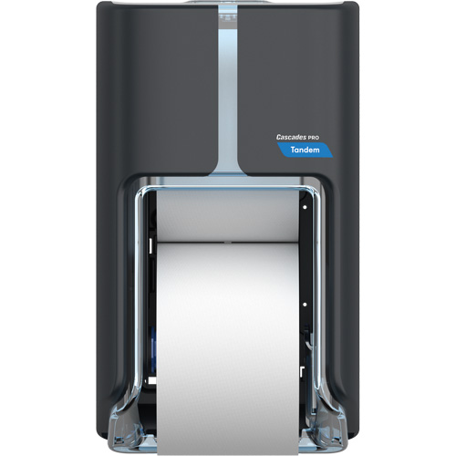 Pro Tandem Top-Bottom High Capacity Toilet Paper Dispenser, Multiple Roll Capacity Fastek