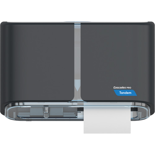 Distributeur haute capacit&eacute; de papier hygi&eacute;nique Pro Tandem &agrave; deux rouleaux, c&ocirc;te &agrave; c&ocirc;te, Multiple Capacit&eacute; du rouleau Fastek