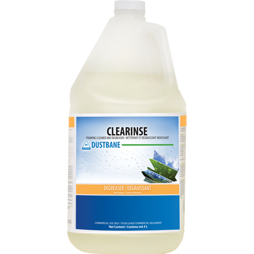 Clearinse Foaming Cleaner & Degreaser, 4 L, Jug Fastek