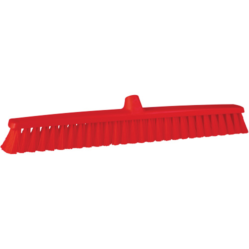 Balai-brosse ColorCore, Crins Fin, 24", Polypropyl&egrave;ne, Rouge Fastek
