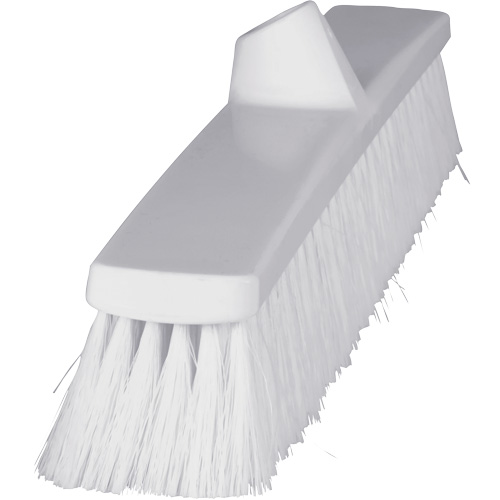 Balai-brosse ColorCore, Crins Fin, 24", Polypropyl&egrave;ne, Blanc Fastek