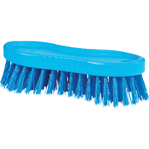 Brosse &agrave; main ColorCore, Soies Ferme, Longueur de 6", Bleu Fastek