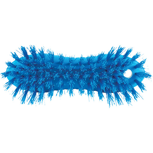 Brosse &agrave; main ColorCore, Soies Ferme, Longueur de 6", Bleu Fastek