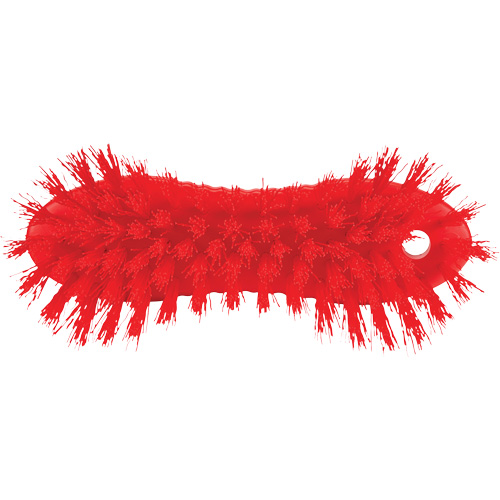 Brosse &agrave; main ColorCore, Soies Ferme, Longueur de 6", Rouge Fastek