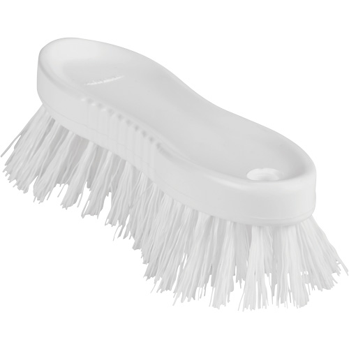 Brosse &agrave; main ColorCore, Soies Ferme, Longueur de 6", Blanc Fastek