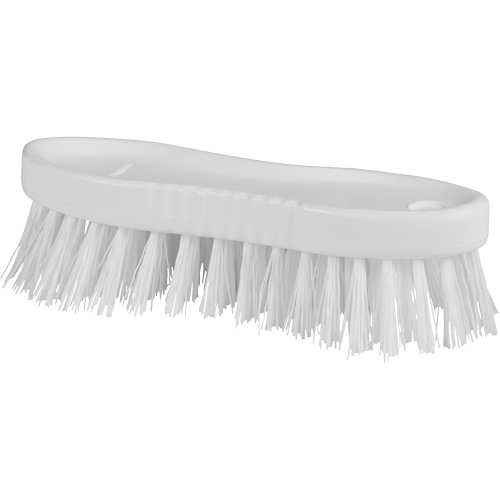 Brosse &agrave; main ColorCore, Soies Ferme, Longueur de 6", Blanc Fastek